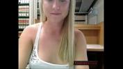 คลิปโป๊ฟรี Cute blonde from Xredcams masturbates in library ล่าสุด 2022