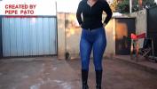 หนังxxx Chica con calza engomada azul y botas altas ล่าสุด