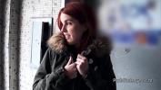 หนังโป๊ใหม่  Spanish redhead amateur in public flashing titties