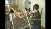 คลิปโป๊ฟรี Blonde girl has her nipples bound in clamps while being tied up on a glass table 2024 ล่าสุด