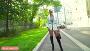 หนังxxx Independent Woman period Jeny Smith in pantyhose without panties in public Mp4