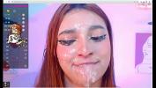 หนังเอ็ก horny latina with spit all over her face and gagging dildo Mp4