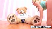 หนังav Busty Brett Rossi plays with a stuffed bear apos s strap on dildo Mp4